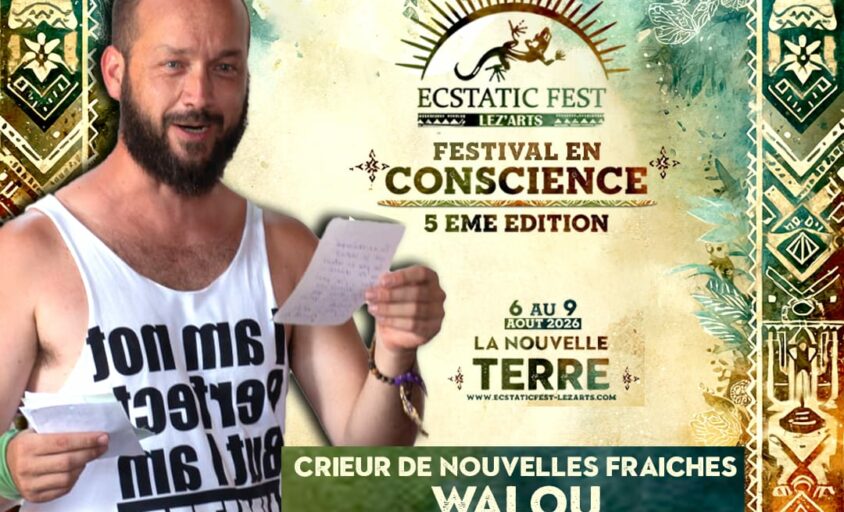 Crieur public Walou – messages, poésie et annonces - Ecstatic Fest Lez'Arts 2026