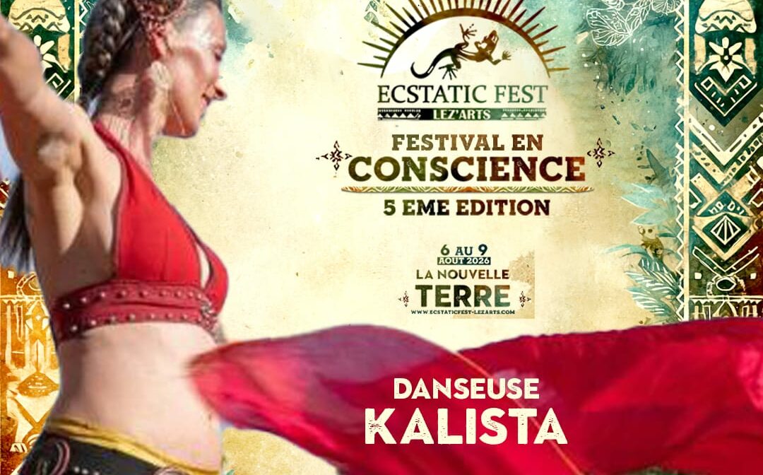 Kalista - Danse Aérienne & Flow Arts - Ecstatic Fest Lez'Arts 2026