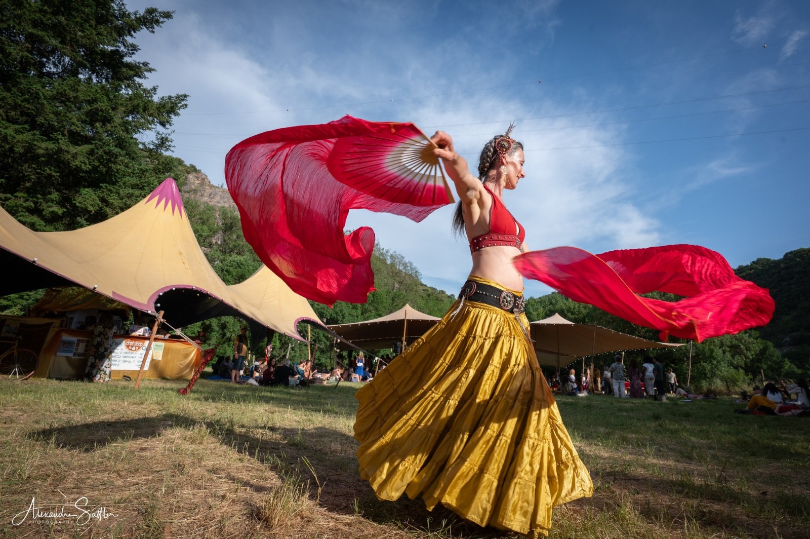 Sieste musicale & danse aérienne – Gwen & Kalista - Ecstatic Fest Lez'Arts 2026