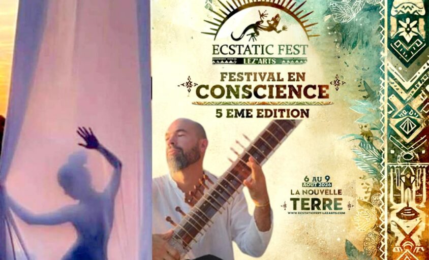 Sieste musicale & danse aérienne – Gwen & Kalista - Ecstatic Fest Lez'Arts 2026