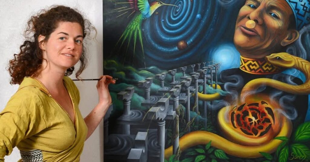 Laetitia SAREN – peinture entre matière et inexplicable