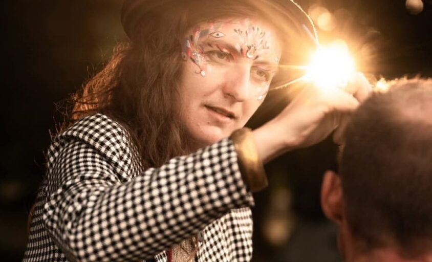 Maquillage festif et artistique par Cyann - Festival de Danse Ecstatic Lez'Arts